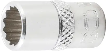 Nástrčná hlavice 1/4" palcová 11/32" BGS1010876, 12hranná (BGS1010876)