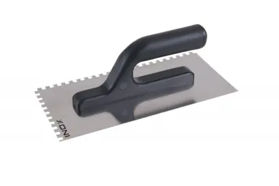 Hladítko zuby 270x125e6 - INOX (L31007)