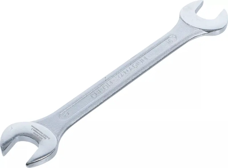 Oboustranný klíč 16 x 17 mm BGS101184-16x17, DIN 3110, chrom vanadium (BGS101184-16x17)
