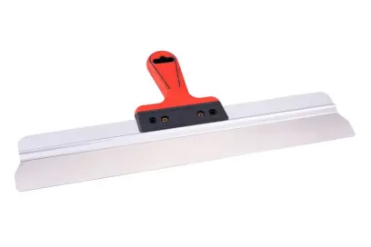 Špachtľa z nehrdzavejúcej ocele s výstužou 475 mm so zaoblenými rohmi (L31521)