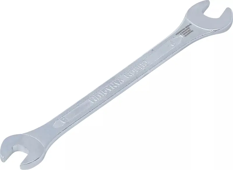 Oboustranný klíč 8 x 9 mm BGS101184-8x9, DIN 3110, chrom vanadium (BGS101184-8x9)