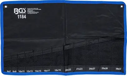 Prázdná kapsa BGS101184-LEER z tetronu pro sadu klíčů BGS 1184 (BGS101184-LEER)