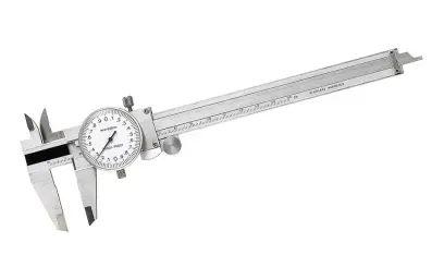 Bernardo 150 mm / 0,02 mm posuvné meradlo s číselným ukazovateľom výchylky (BER311000)