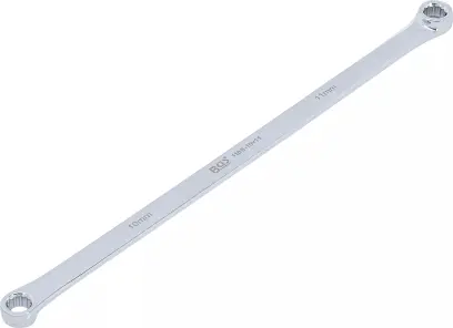 Oboustranný očkový klíč 10 x 11 mm BGS101186-10x11, prodloužený (BGS101186-10x11)