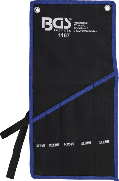 BGS 1187-LEER Prázdne vrecko z tetronu pre sadu kľúčov BGS 1187 (BGS101187-LEER)
