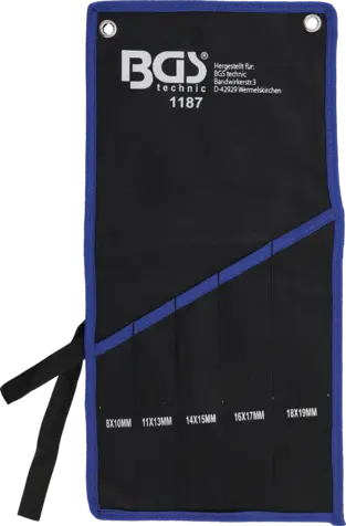 Prázdná kapsa BGS101187-LEER z tetronu pro sadu klíčů BGS 1187 (BGS101187-LEER)