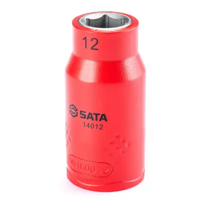 1/2" nástrčná hlavice s 6 hroty s izolací VDE 12 m (SATAST14012SC)