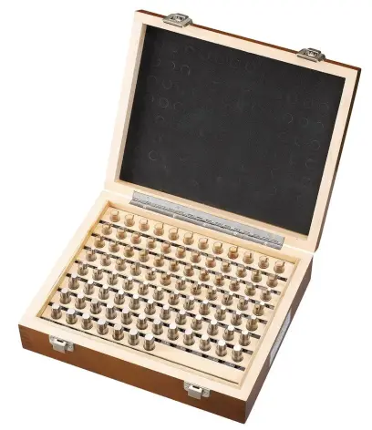 Presné meracie tŕne - sada 91 dielov (1,0-10,0 mm) DIN 2269 (BER341020)