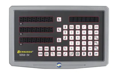 Digitálny 3-osový merač polohy. Bernardo SDS6 - 3V (BER373101)