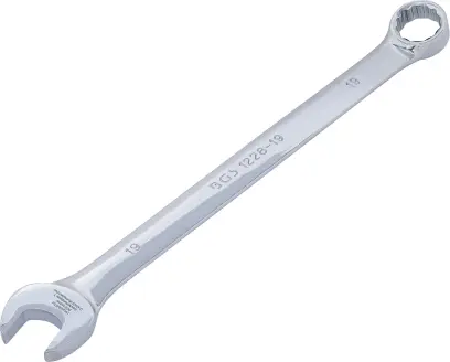 BGS 1228-19 Očkoplochý kľúč 19 mm, extra dlhý, leštený (BGS101228-19)