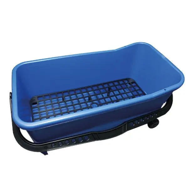 Kbelík obdelník 16l mřížka,kolečka 1520 (L33254)