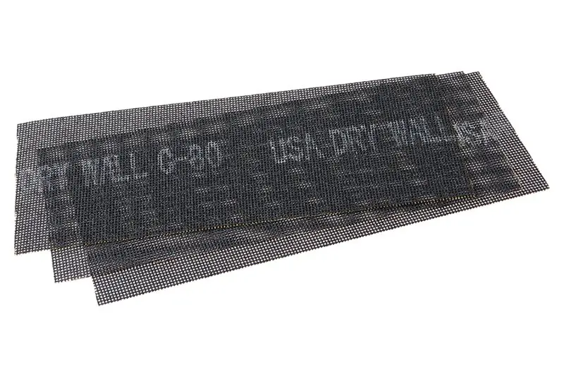 Sada brúsna mriežka 3ks,hr.80,115x290mm, Levior 34282 (L34282)