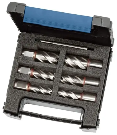 Bernardo 41-1119 Sada 5ks jadrových vrtákov HSS-Standard KBK 13-22 mm (hl. vrt. 30 mm) (BER411119)