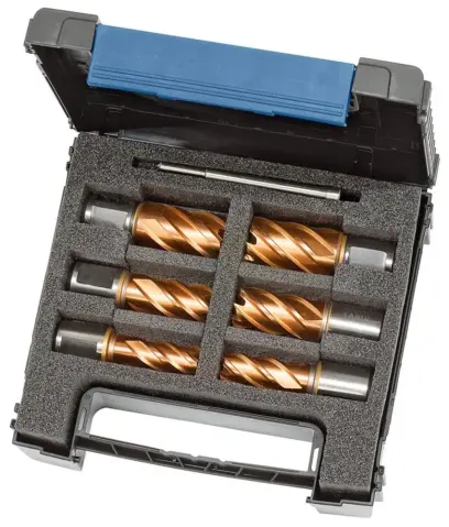 Bernardo 41-1121 Sada 5ks jadrových vrtákov HSS-Vario PLUS KBK 13-22 mm (hl. vrt. 30 mm) (BER411121)