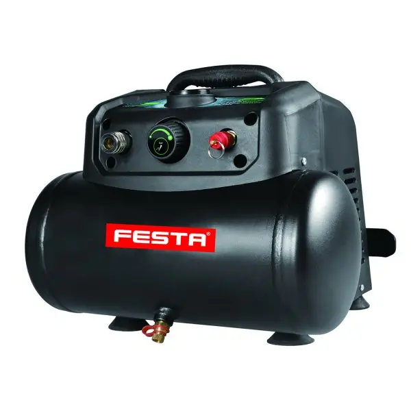 Kompresor bezolejový 6 l, Levior 35360 (L35360)