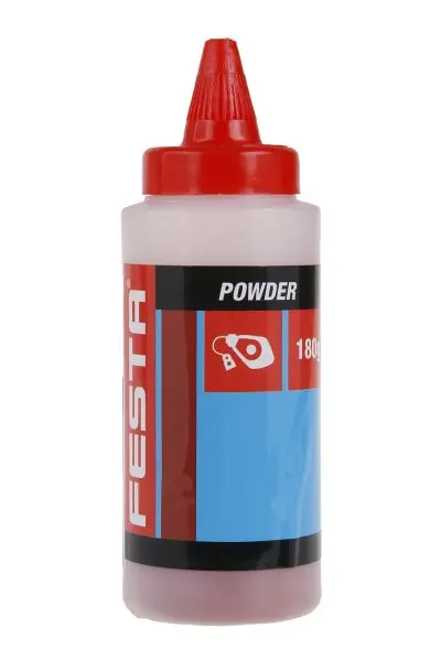 Pudr 180g červený (L37097)