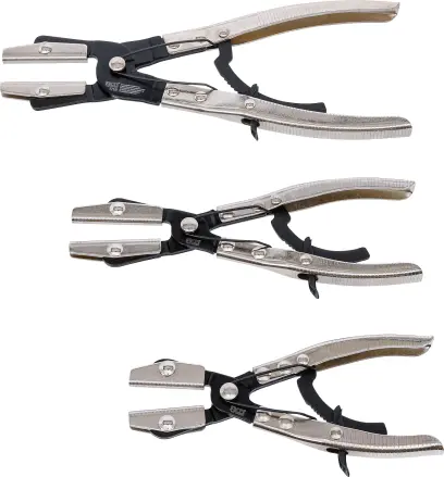 Kleště pro uzavření hadic BGS101718, kovové. Sada 3 díly (BGS101718)