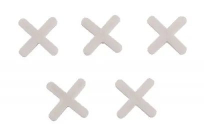 Plastové křížky 100ks 4mm (L37153)