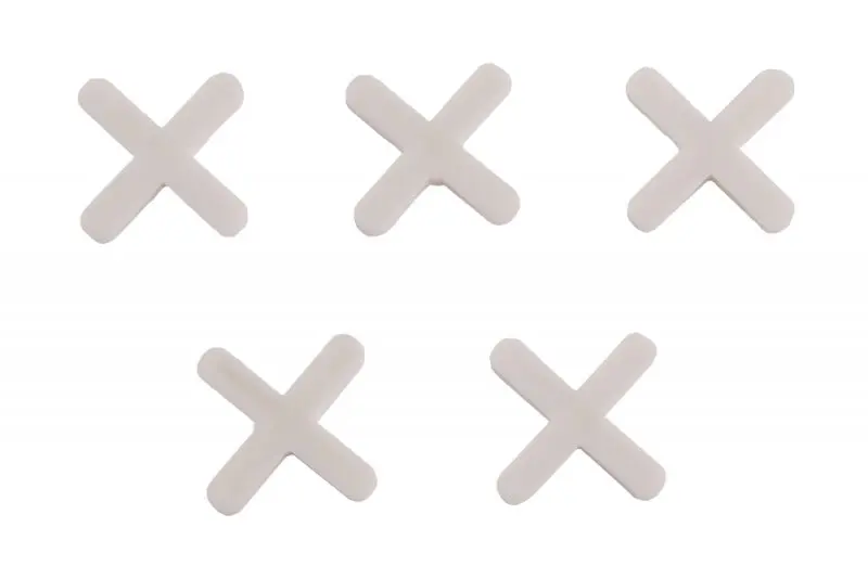 Plastové křížky 100ks 4mm (L37153)