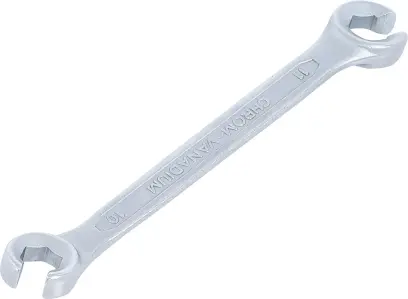 Otevřený očkový klíč 10 x 11 mm BGS101750 na převlečné matice (BGS101750)