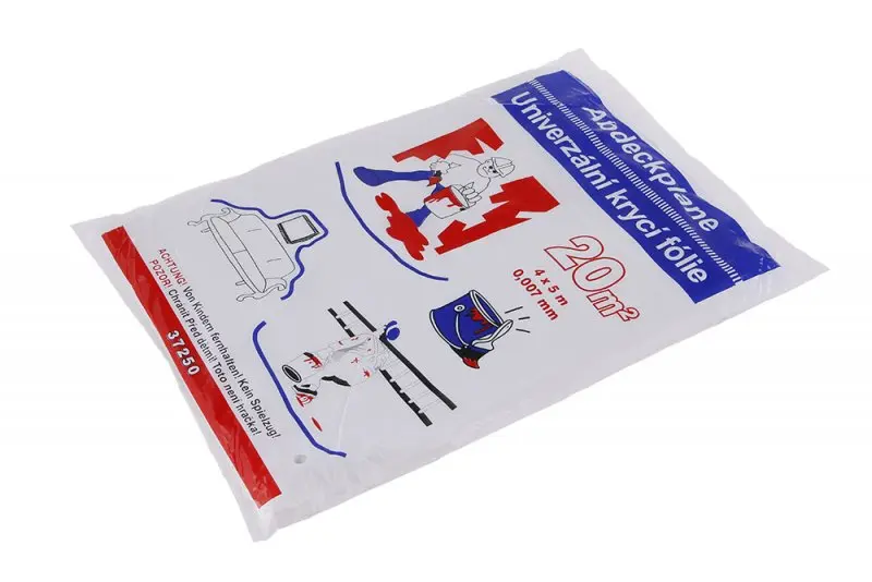Univerz.krycí fólie 4x5M 0.007mm (L37250)
