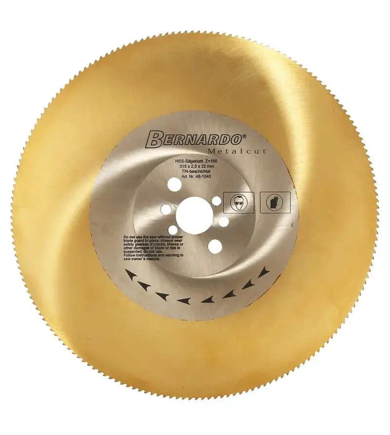Pilový kotúč s priemerom 350 x 2,5 x 32 mm, Z160, HSS TiN (BER481044)