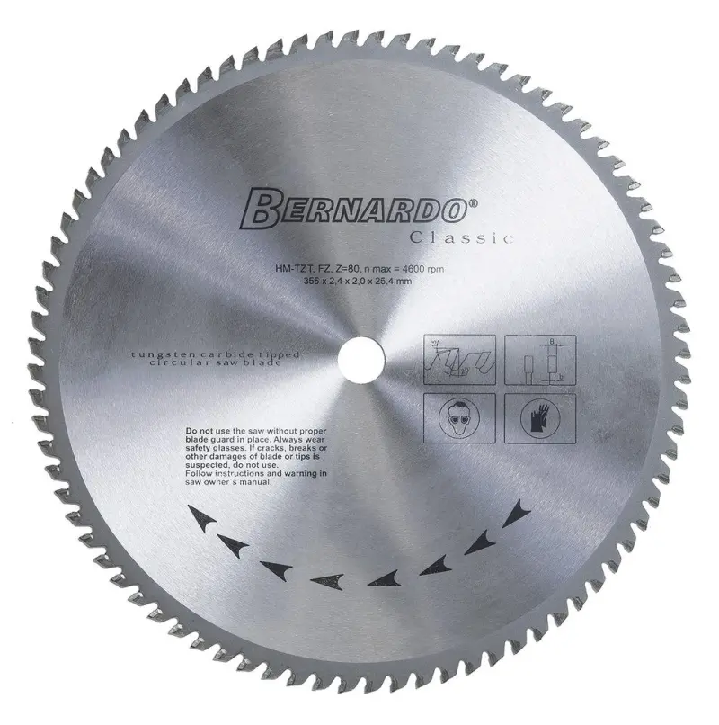 SK pilový kotouč Bernardo 350 mm - pro ocel, 58 zubů (BER481060)