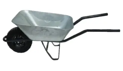 Kolečko staveb.80/40 nafukov.pozink.korb (L37527)