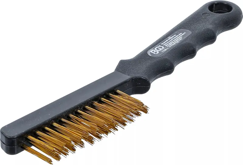 Ruční kartáč 220 mm BGS101798-1, mosazný, na čištění brzdových třmenů (BGS101798-1)