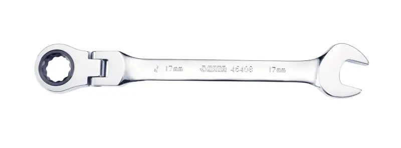 Račňový kľúč s ohybnou hlavou 17mm (SATAST46408ST)