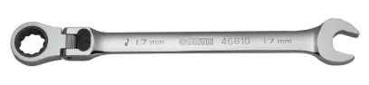 Očkoplochý ráčnový klíč XL s kloubem 11/32" a aretací SATA Tools (SATAST46902)