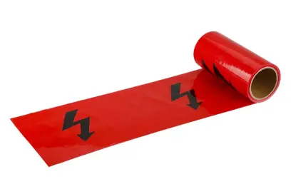 Výstražná fólia - elektrické vedenie 22cmx20mx0,07mm (L38955)