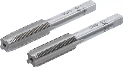 Závitníky M10 x 1,00 mm BGS101900-M10X1.0-B (Sada 2 díly) (BGS101900-M10X1.0-B)