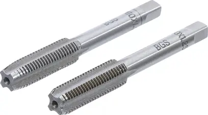 Závitníky M10 x 1,25 mm BGS101900-M10X1.25-B (Sada 2 díly) (BGS101900-M10X1.25-B)