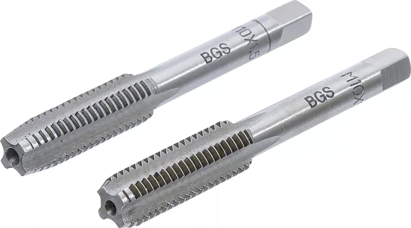 Závitníky M10 x 1,50 mm BGS101900-M10X1.5-B (Sada 2 díly) (BGS101900-M10X1.5-B)