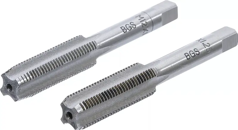Závitníky M12 x 1,25 mm BGS101900-M12X1.25-B (Sada 2 díly) (BGS101900-M12X1.25-B)