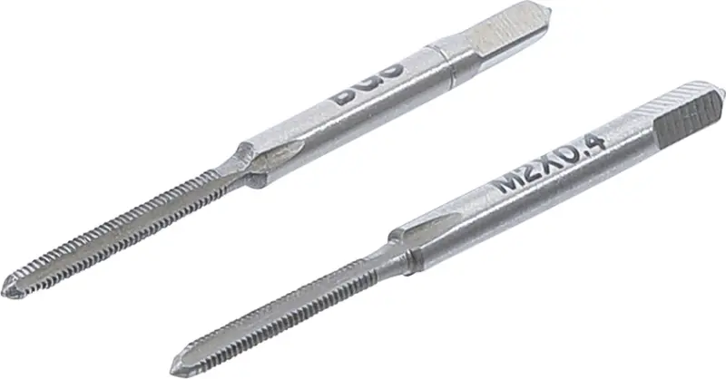Závitníky M2 x 0,40 mm BGS101900-M2X0.4-B (Sada 2 díly) (BGS101900-M2X0.4-B)