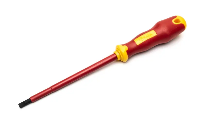 Šroubovák s izolací VDE řady T - s drážkou 6,5 mmx (SATAST61325SC)