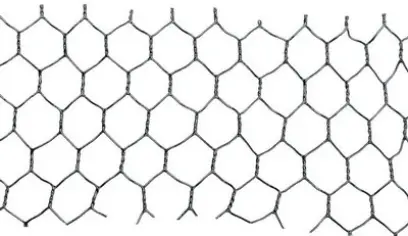 Pletivo HEX,16/1x1000x25M PVC (L42161)