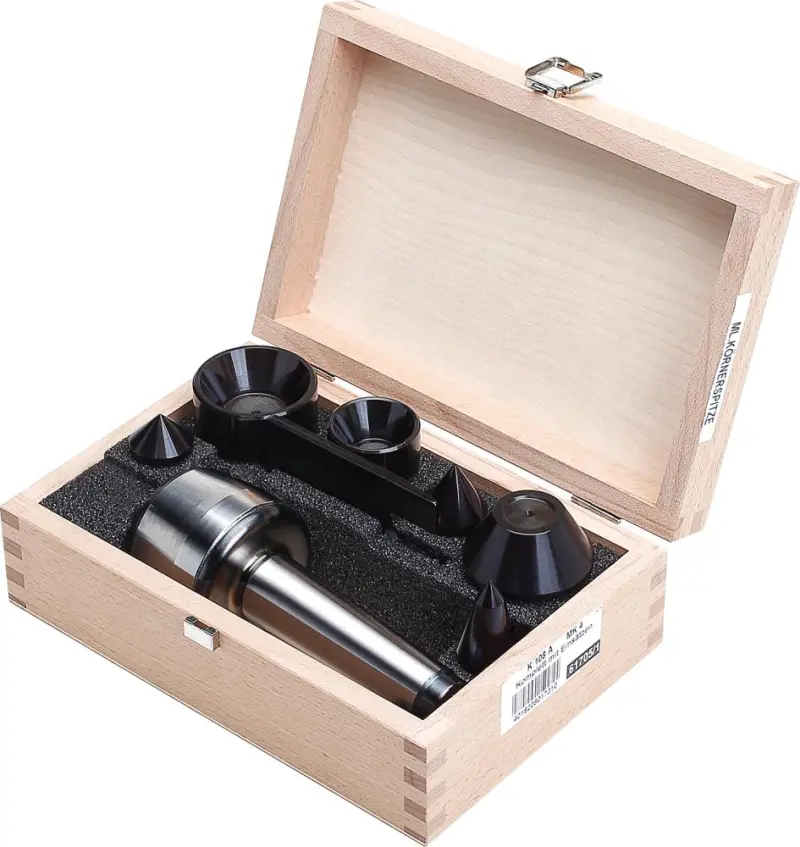 Otočný středicí hrot 102 Röhm FLEX - MK 2, s náhradními špicemi (EDE33150005)