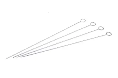 Súprava šašlíkovej ihlice 4ks 380x5mm, Levior 43086 (L43086)