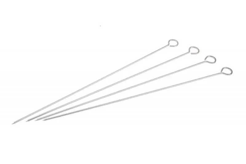 Sada šašlíkové jehlice 4ks 380x5mm (L43086)
