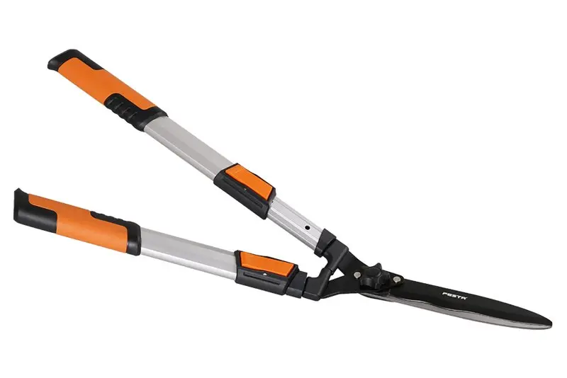 Nožnice PROFI prevod.TELESKOP, vlnité 23cm, Levior 45007 (L45007)