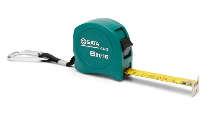Svinovací metr SATA 5 m/16´x 25 mm ST91322E (SATAST91322E)