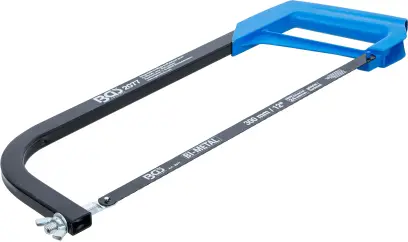 Profesionální ruční oblouková pila BGS102077 ze stabilní čtyřhranné trubky 300 mm Včetně pilového listu HSS (2 ks) (BGS102077)