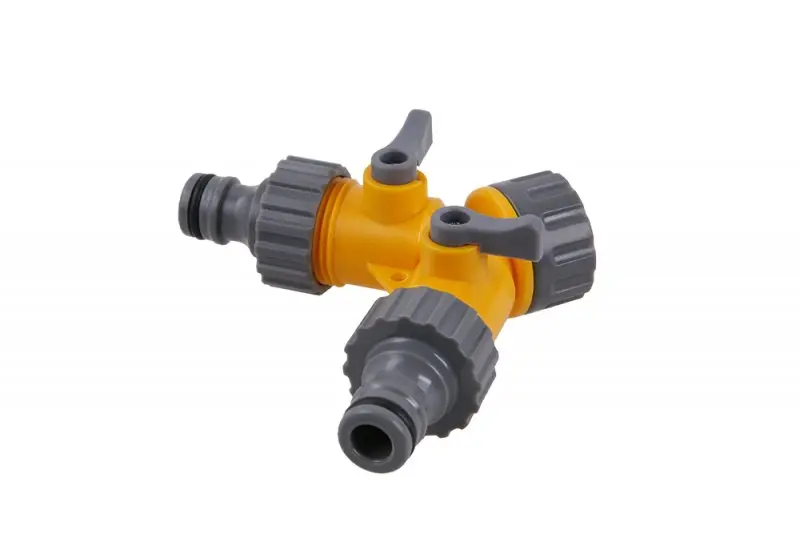 Rozdvojka s vent.pro 2 rychlospojky (L45134)