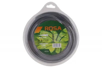 Struna 4/15m čtverec s nylon.středem (L45534)