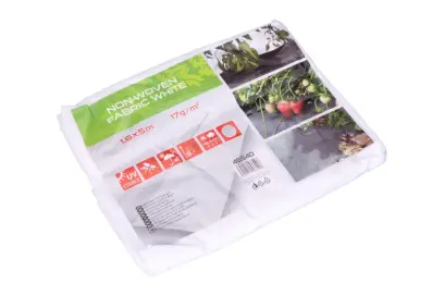 Netkaná textília 1.6x5M biela 17g/m2 (L45540)