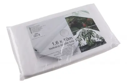 Netkaná textílie 1.6x10M bílá 17g/m2 (L45541)