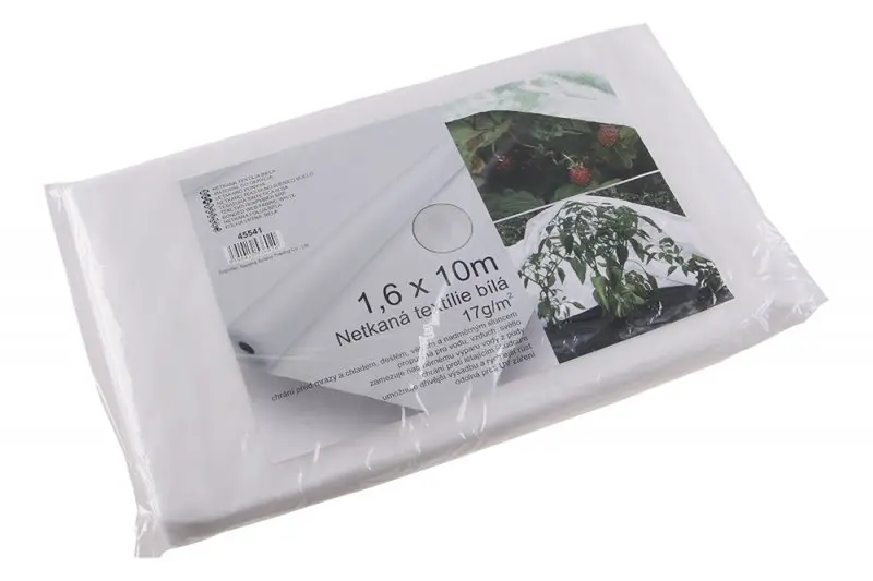 Netkaná textílie 1.6x10M bílá 17g/m2 (L45541)